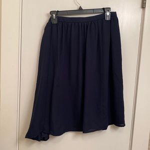 Navy J.Crew skirt